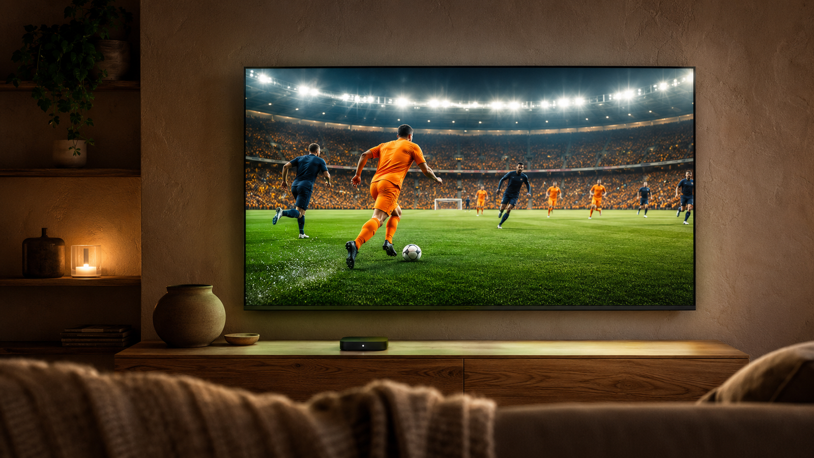 Eerste zender kijken na IPTV op Firestick installeren