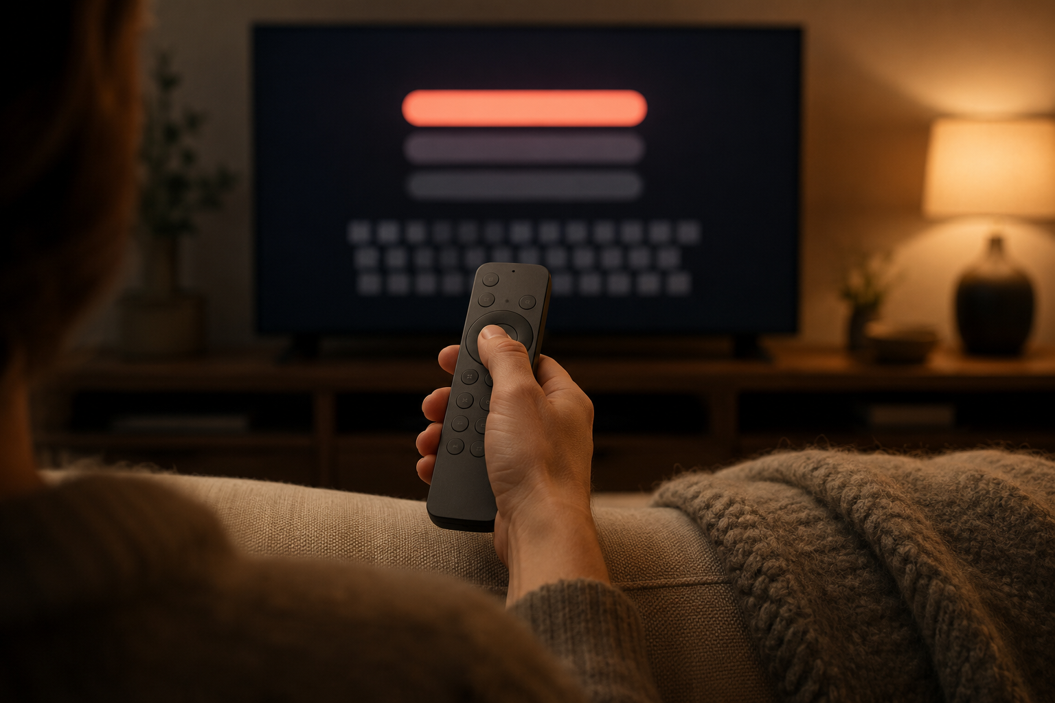 Inloggen op een IPTV-app op de Android TV box met de afstandsbediening