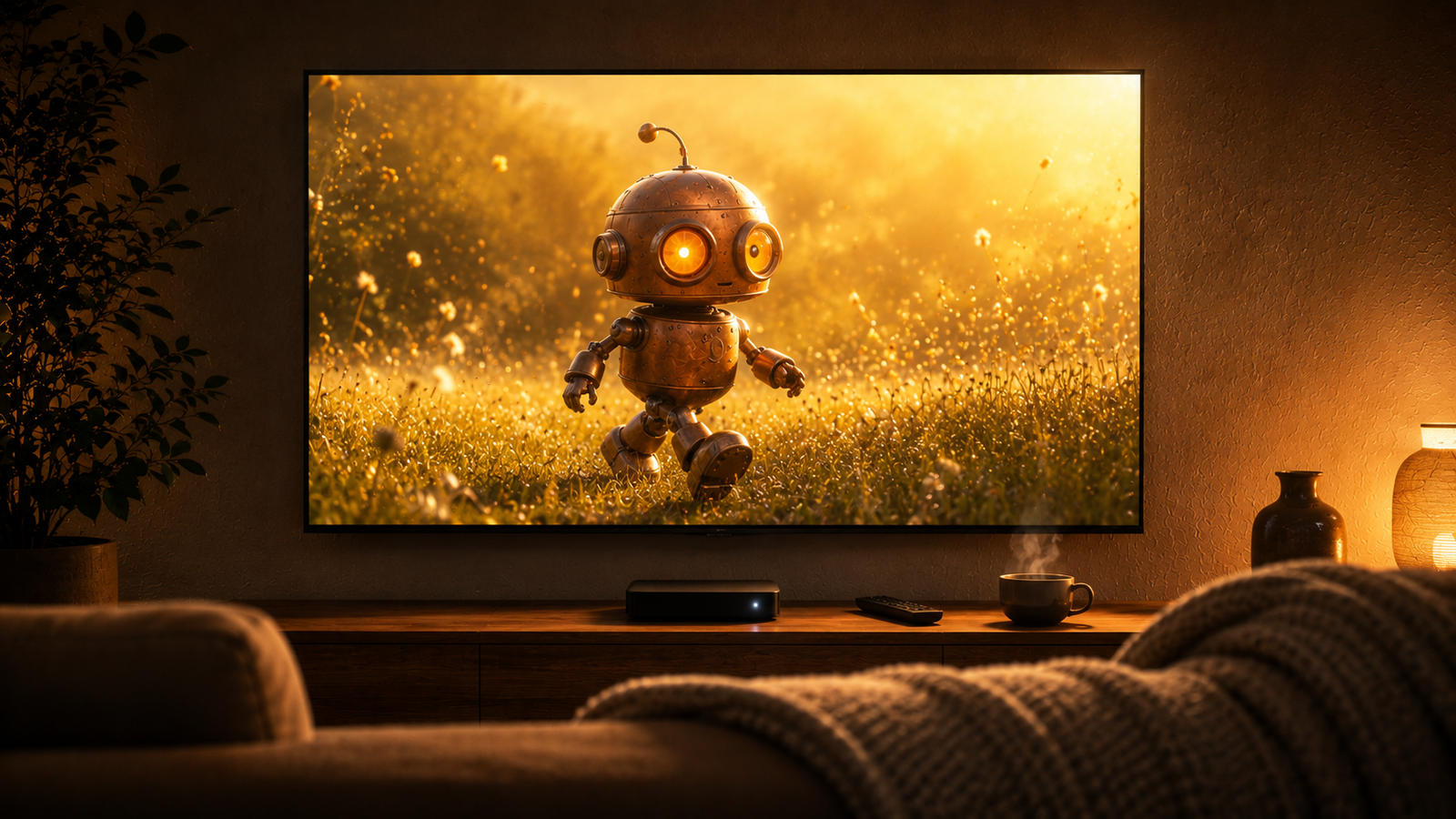 Ononderbroken 4K-beeld na het installeren van IPTV op een Android TV box
